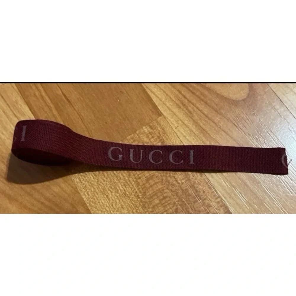 GUCCI RIBBON RED WINE COLOR 42 INCHES